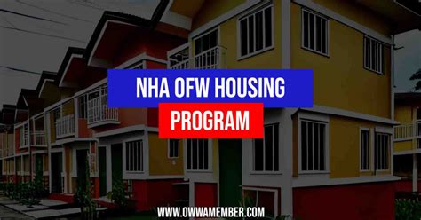 How to Apply NHA Housing Program for OFWs .